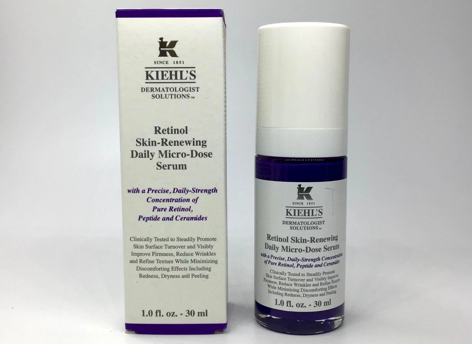 Kiehl’s Retinol Skin-Renewing Daily Micro-Dose Serum ~ 1 oz / 30 ml - New in Box