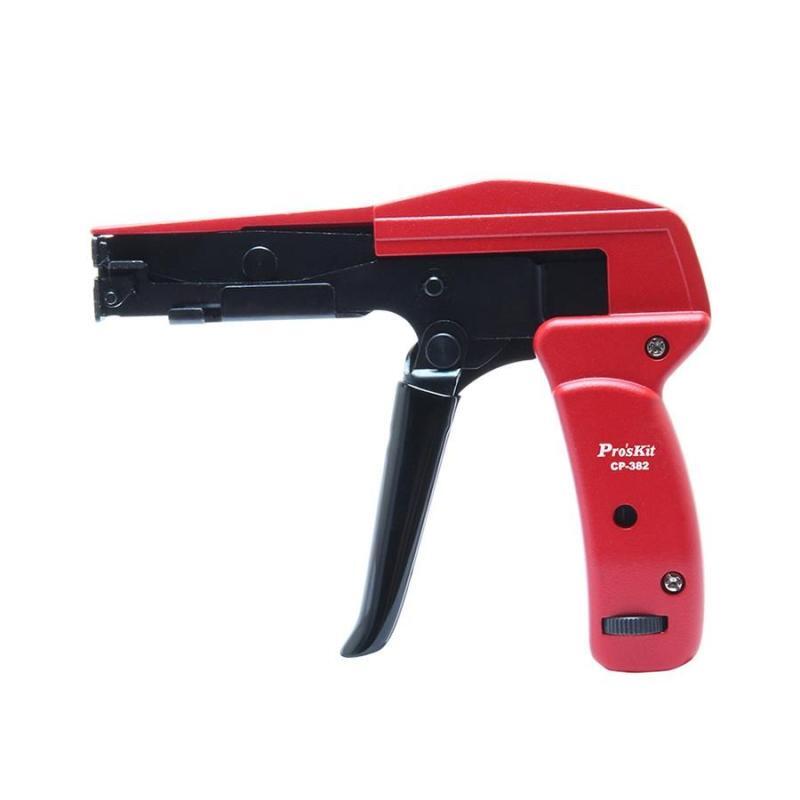 Pro'sKit CP-382 Cable Tie Gun with Adjustable Tension Control 3/32 - 3/16 Inch