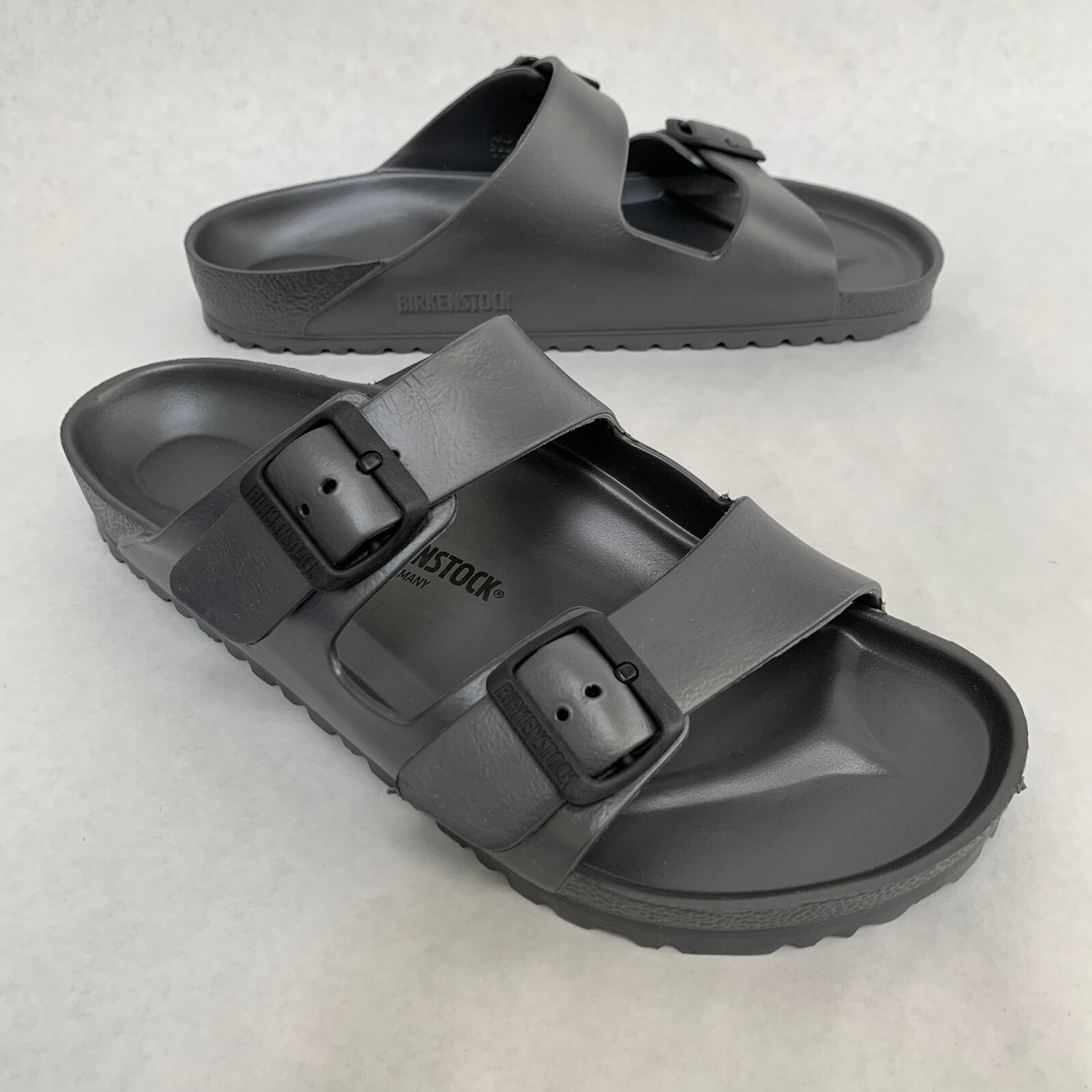 New with Box Birkenstock Arizona EVA Anthracite Regular - Select Size