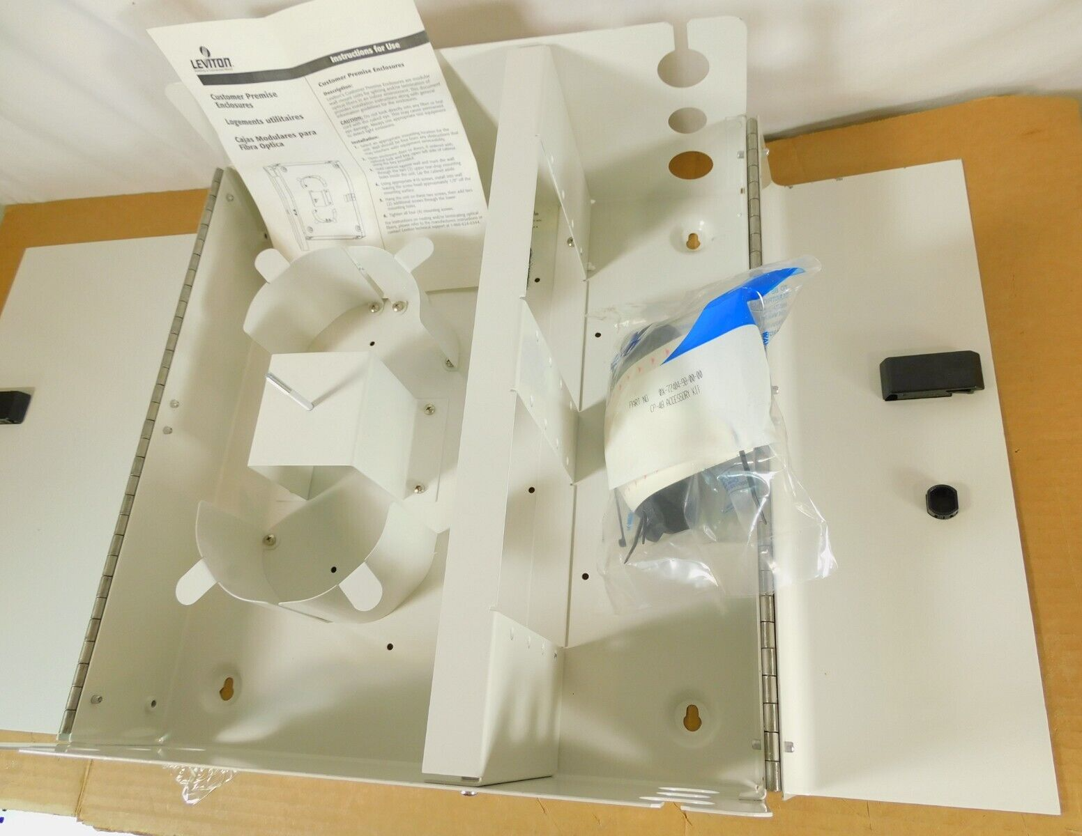 Splice Enclosure LightSpace CPC Series Accepts LGX Adapter Plates CPC48-STD