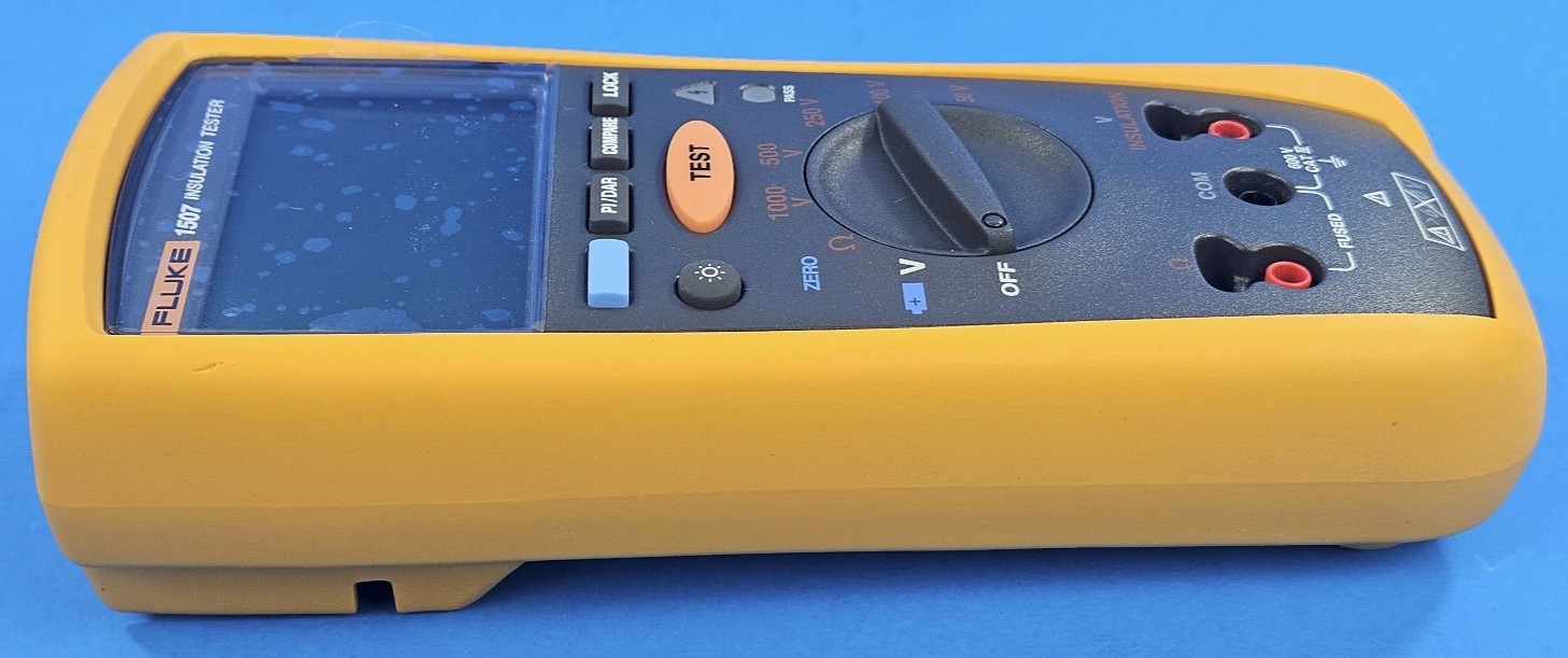 Fluke 1507 Insulation Tester Meter Multimeter!
