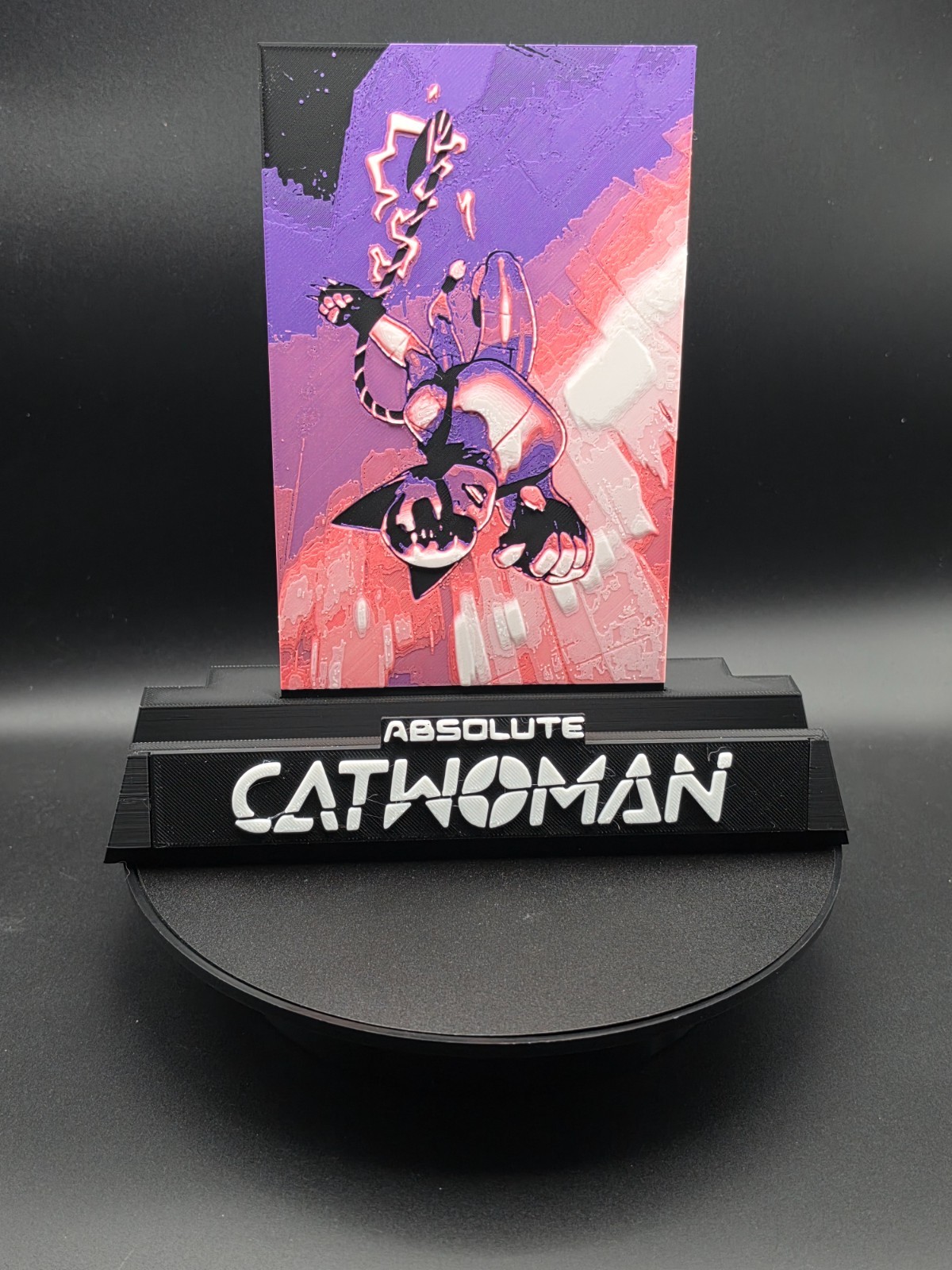 Absolute Catwoman - Comic Book Display Stand for Graded CGC, Non-Graded Comics