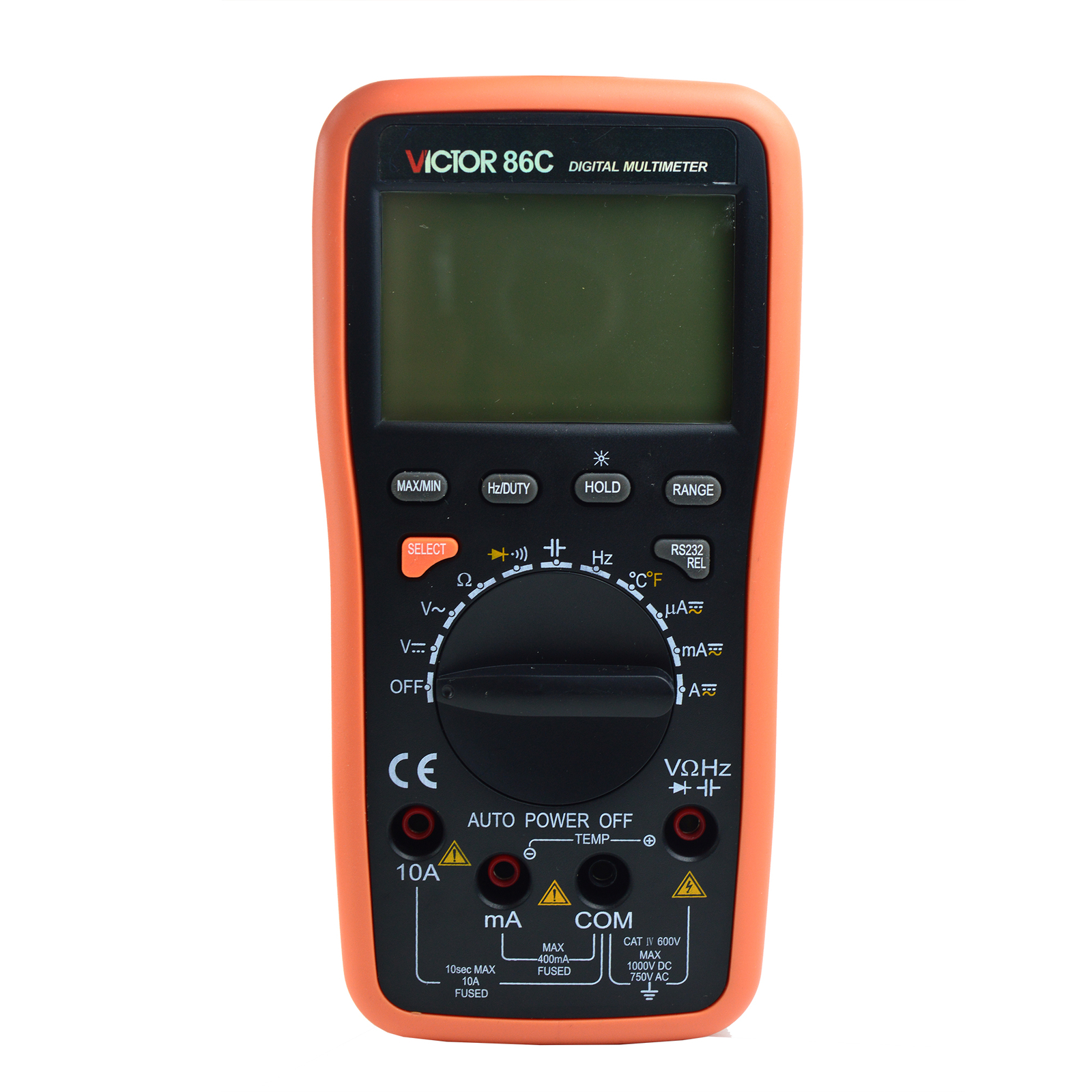 Victor 86C 3 3/4 High Precision Multifunctional Digital Multimeter Auto Range