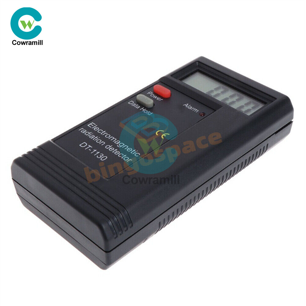 Digital EMF meter Electromagnetic Radiation Measuring Device audio led alarm