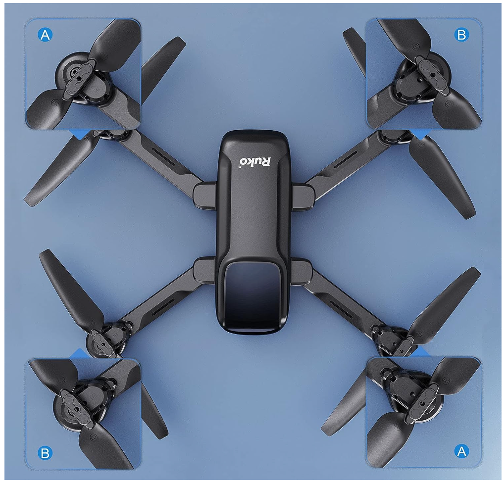 Ruko U11 Drone Propellers, Blades for U11, Drone Accessories