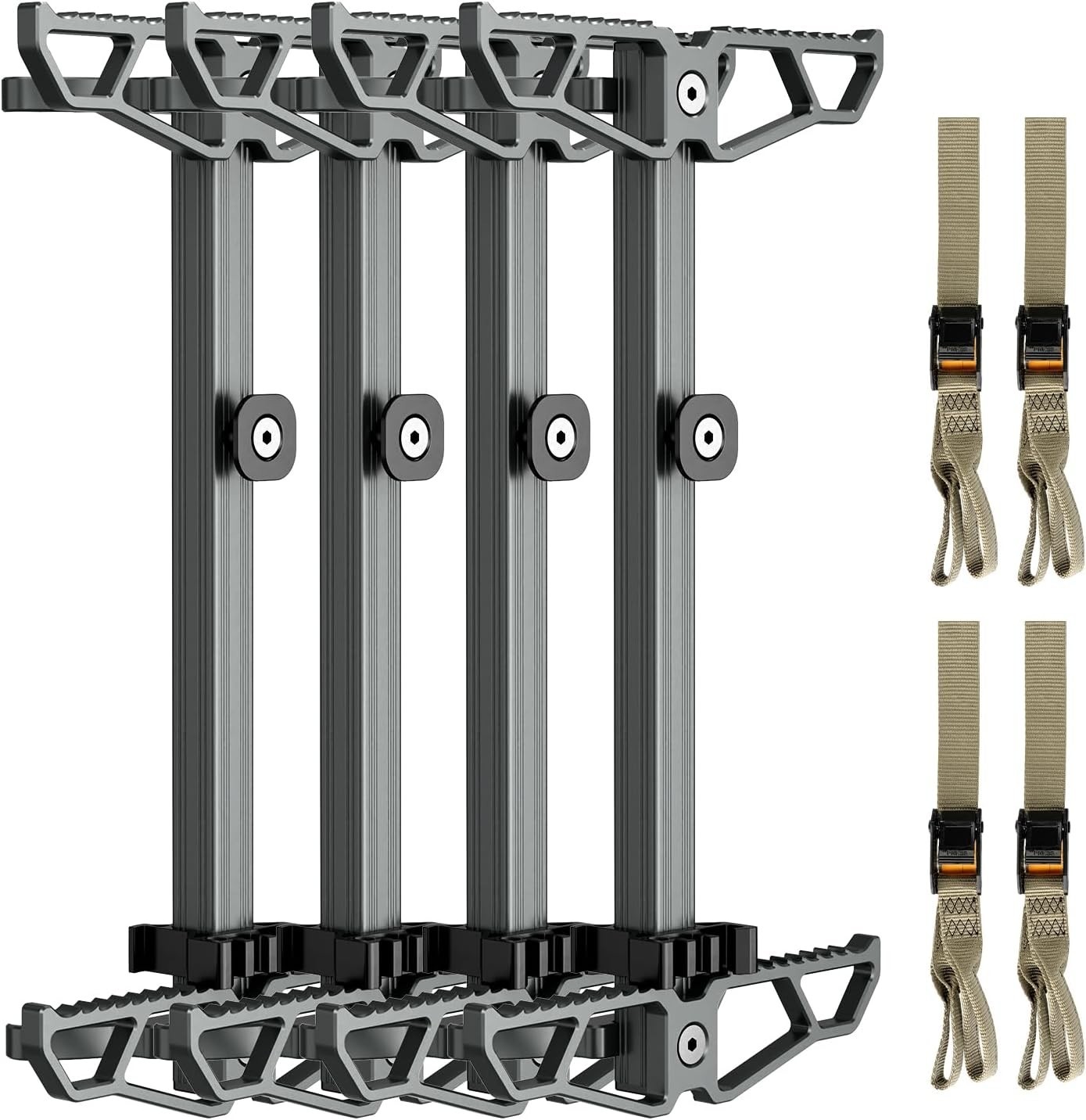 Lightweight Aluminum Climbing Sticks – Non-Slip Collapsible Tree Hunting Ladder