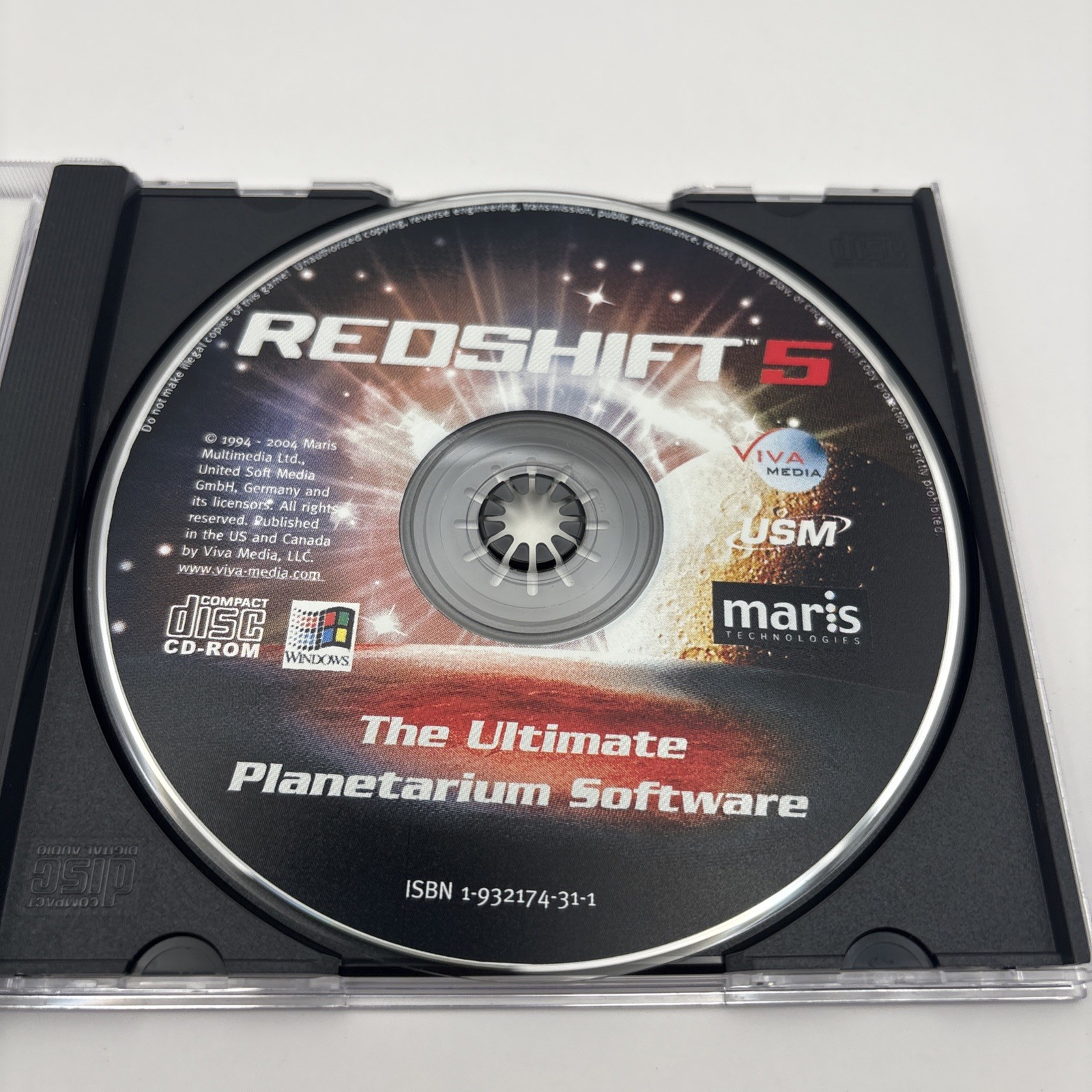 Redshift 5 The Ultimate Planetarium Software With Original Manual
