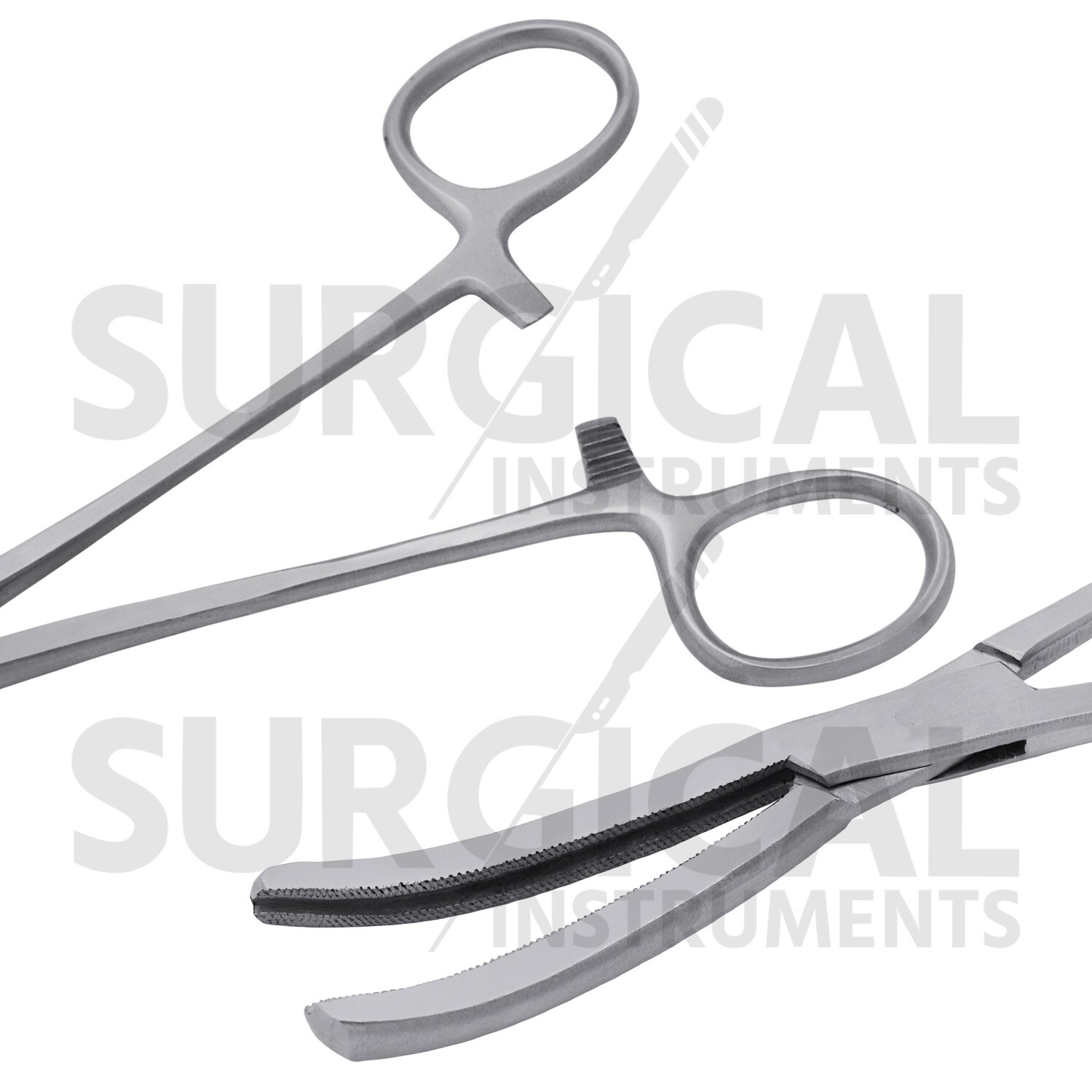 Ferguson Angiotribe Forceps 7.50" Curved Veterinary Instruments German Grade