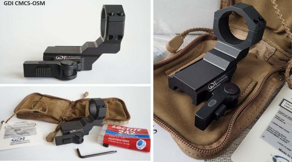 CLEARANCE DEAL GDI CMC5-OSM 30mm QD Optical RDS Rail Mount for Aimpoint NEW
