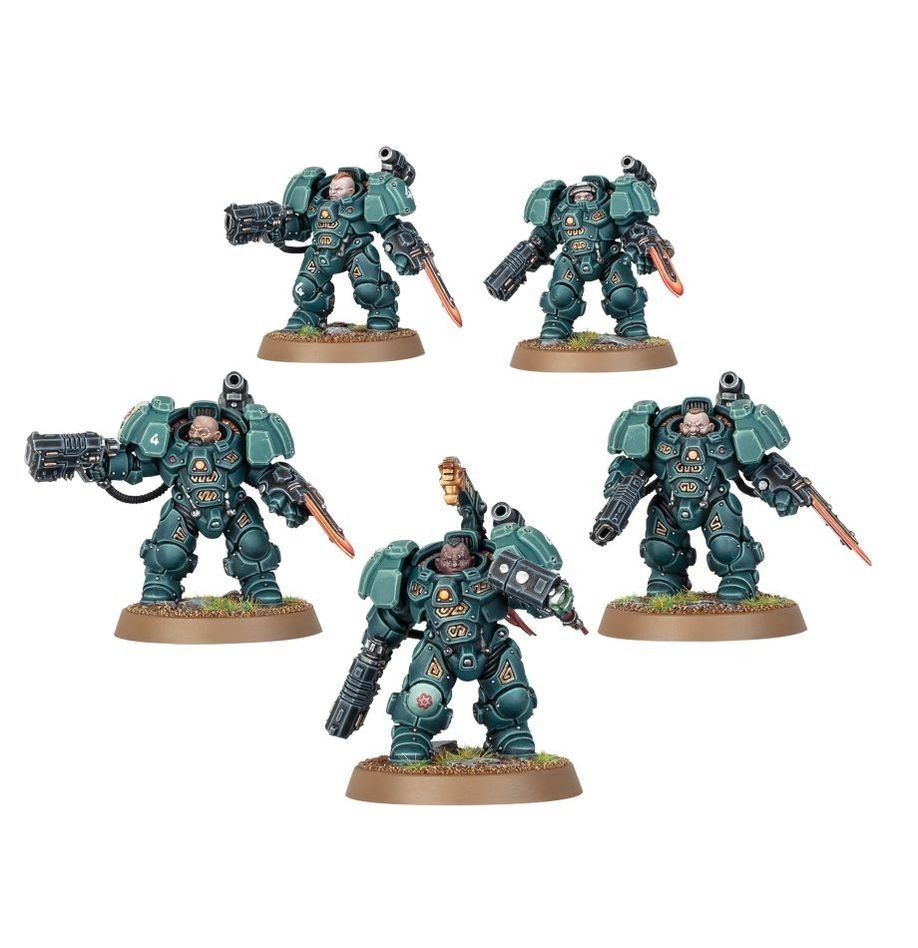 5x Einhyr Hearthguard - Leagues of Votann - New on Sprue - US Import Tax Paid*