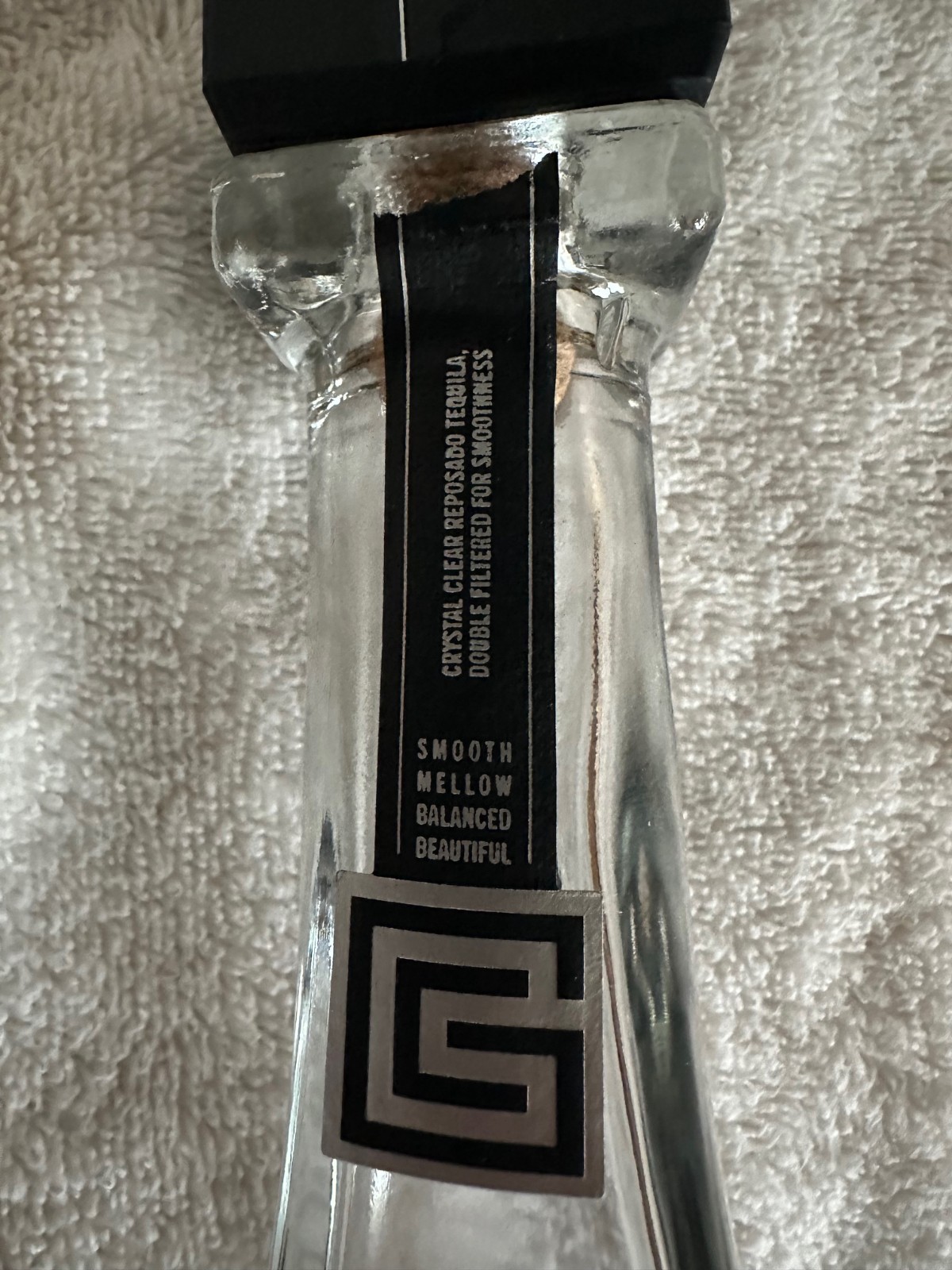 Gran Coramino Tequila 750ml Empty Bottle / Decanter