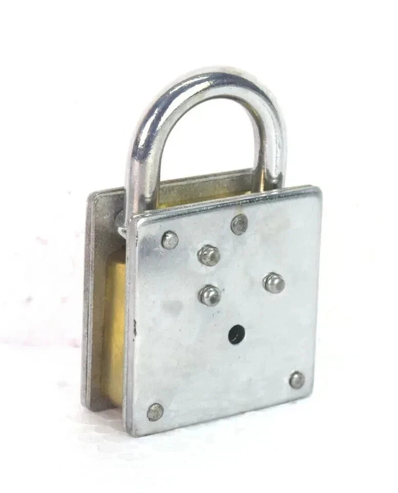 Indian Tricky Durable Strong Padlock - Magic Secret Lock with Hidden Key Hole