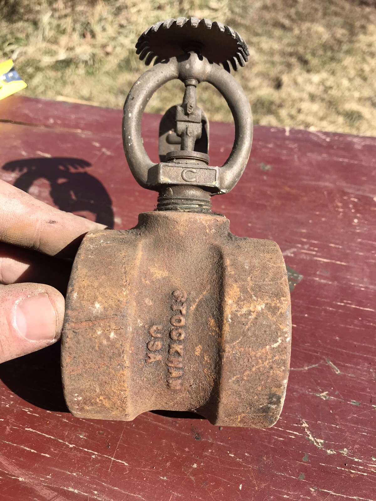 Vintage School Brass Fire Sprinkler System 1968 Reliable Brand Industrial Pipe