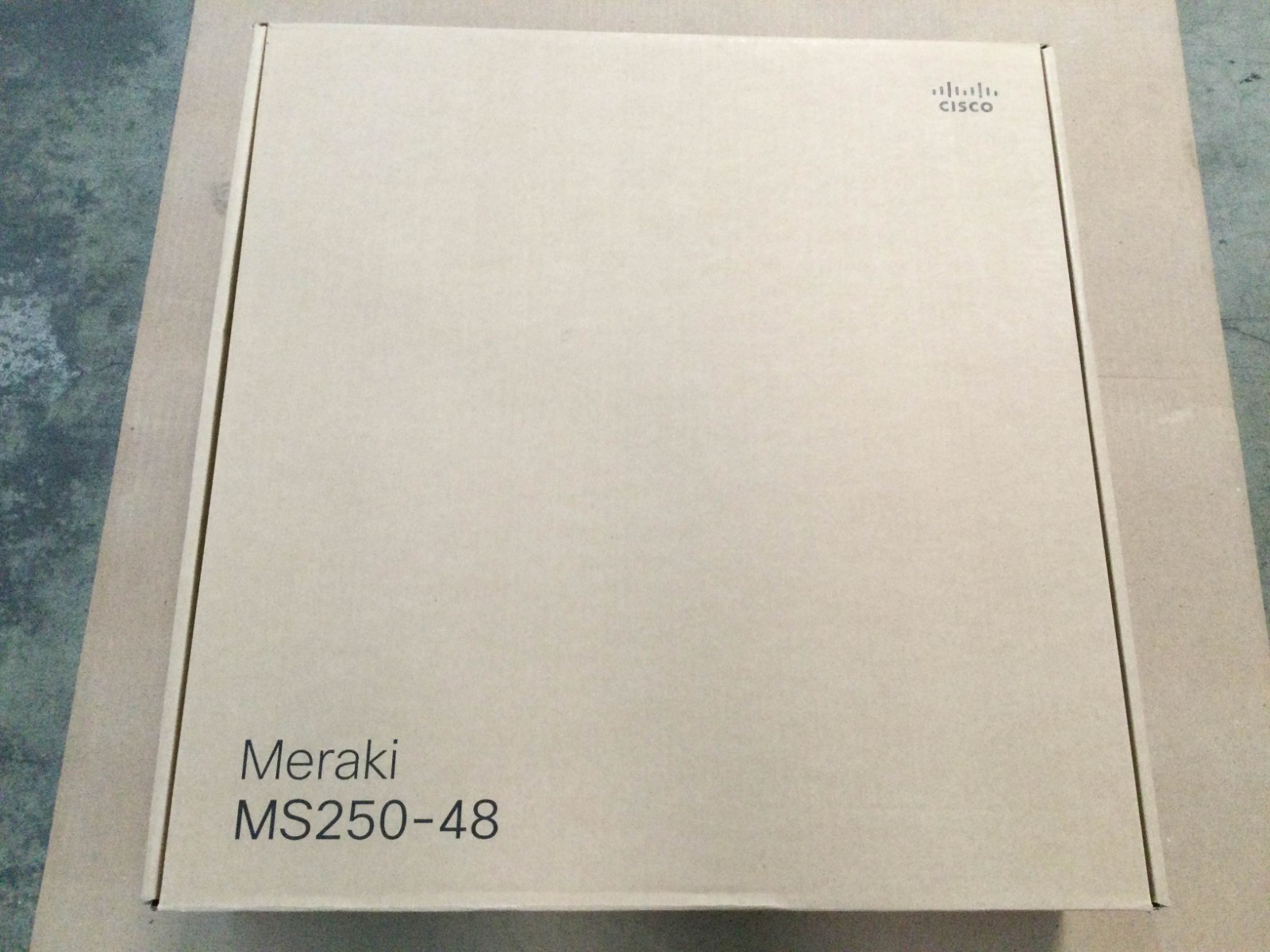 MS250-48-HW Cisco Meraki 48 Ports GigE L3 Cloud Managed Switch UNCLAIMED New