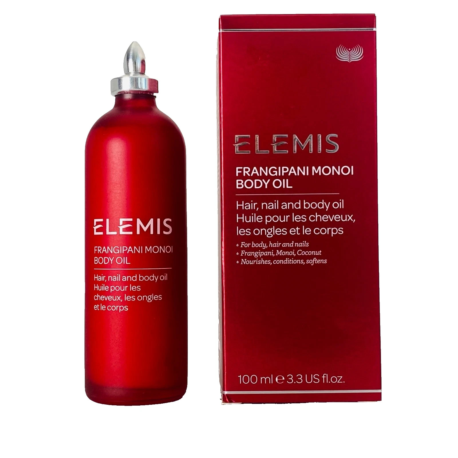 Elemis Spa at Home Frangipani Monoi Body Oil 100 ml 3.3oz exp 2028 Brand New