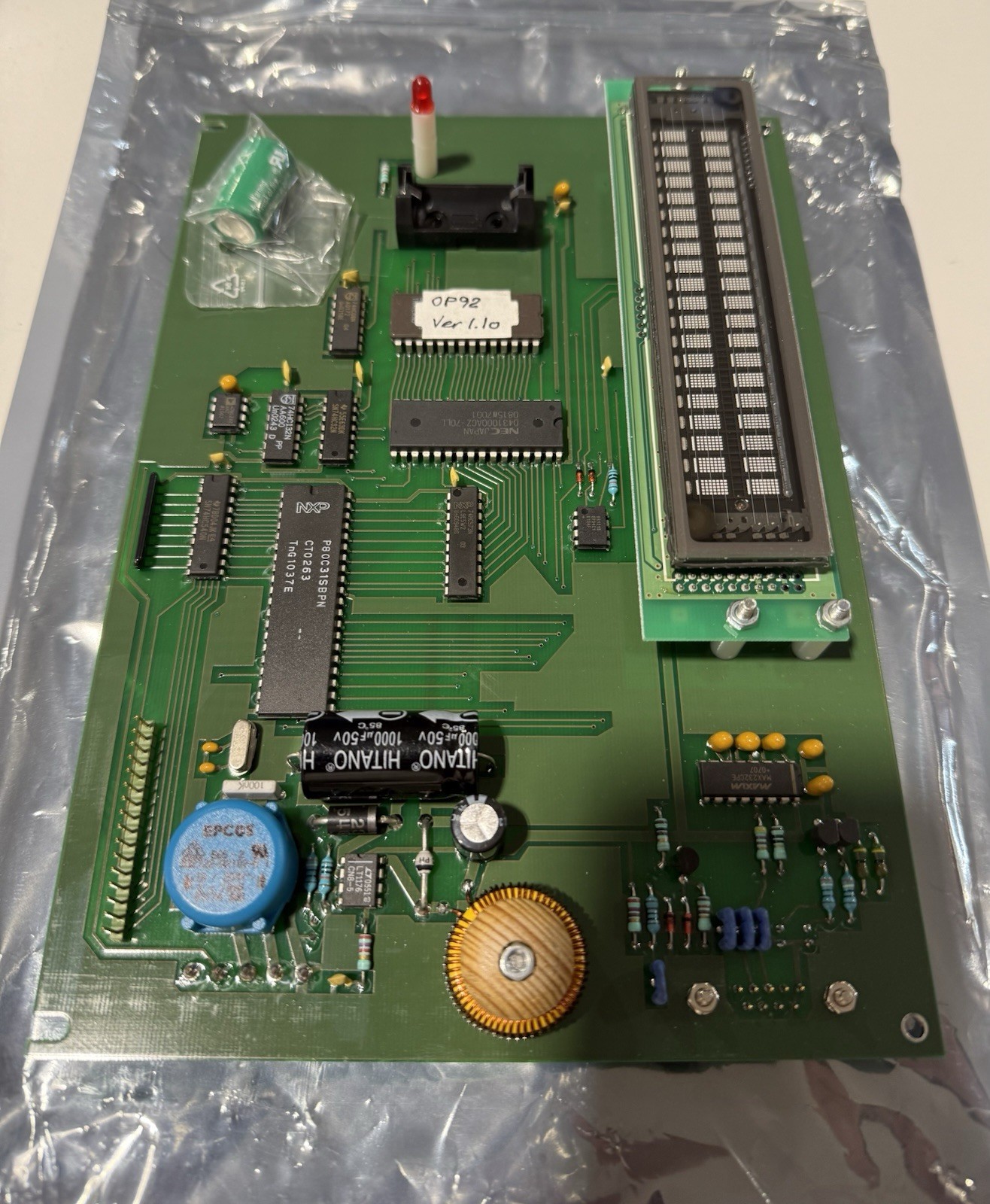 Hoyer 57739114 / 57739049 HS 173 Operating Panel / PCB Dot Matrix Display *NEW*