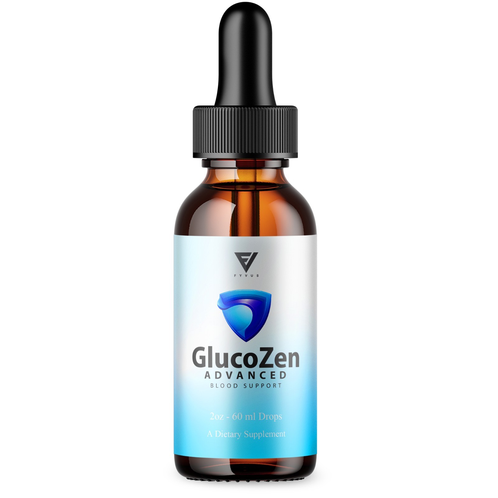 GlucoZen Drops, GlucoZen Max Strength Overall Support Supplement (2oz)