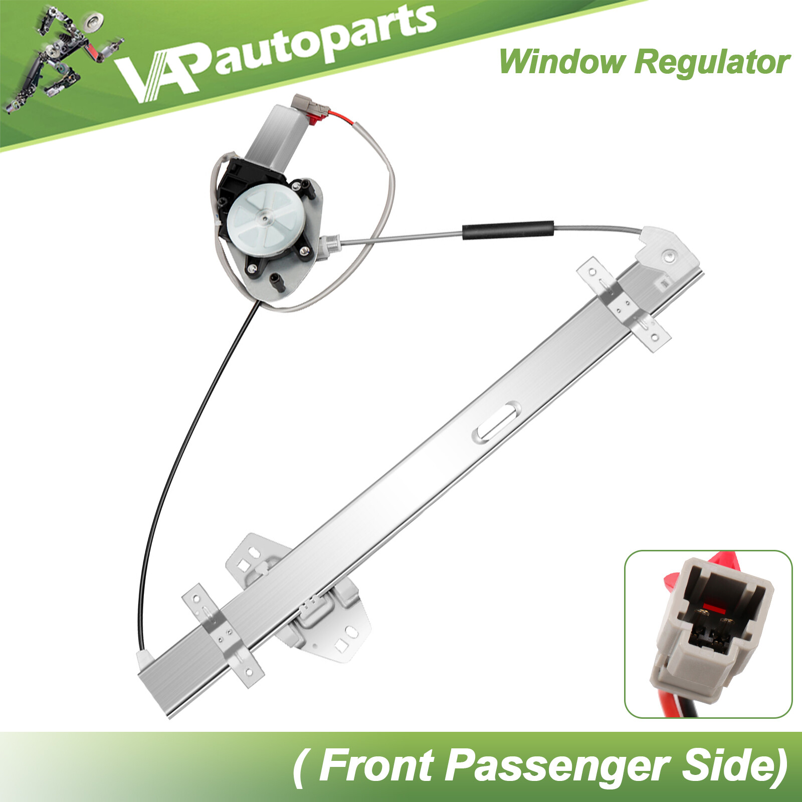For 2003-2008 Honda Pilot Power Window Regulator Front Right with Motor