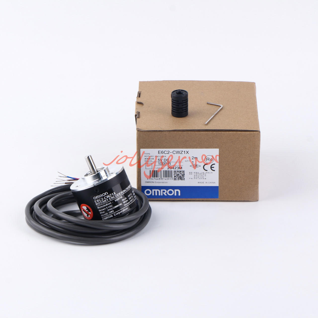 1PC E6c2-cwz1x 100p/R Omron Incremental Rotary Encoder