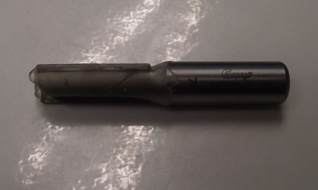 GMAXX H1875498 12.7mm Straight Cutting 2 Flute Router Bit 1/2" Shank
