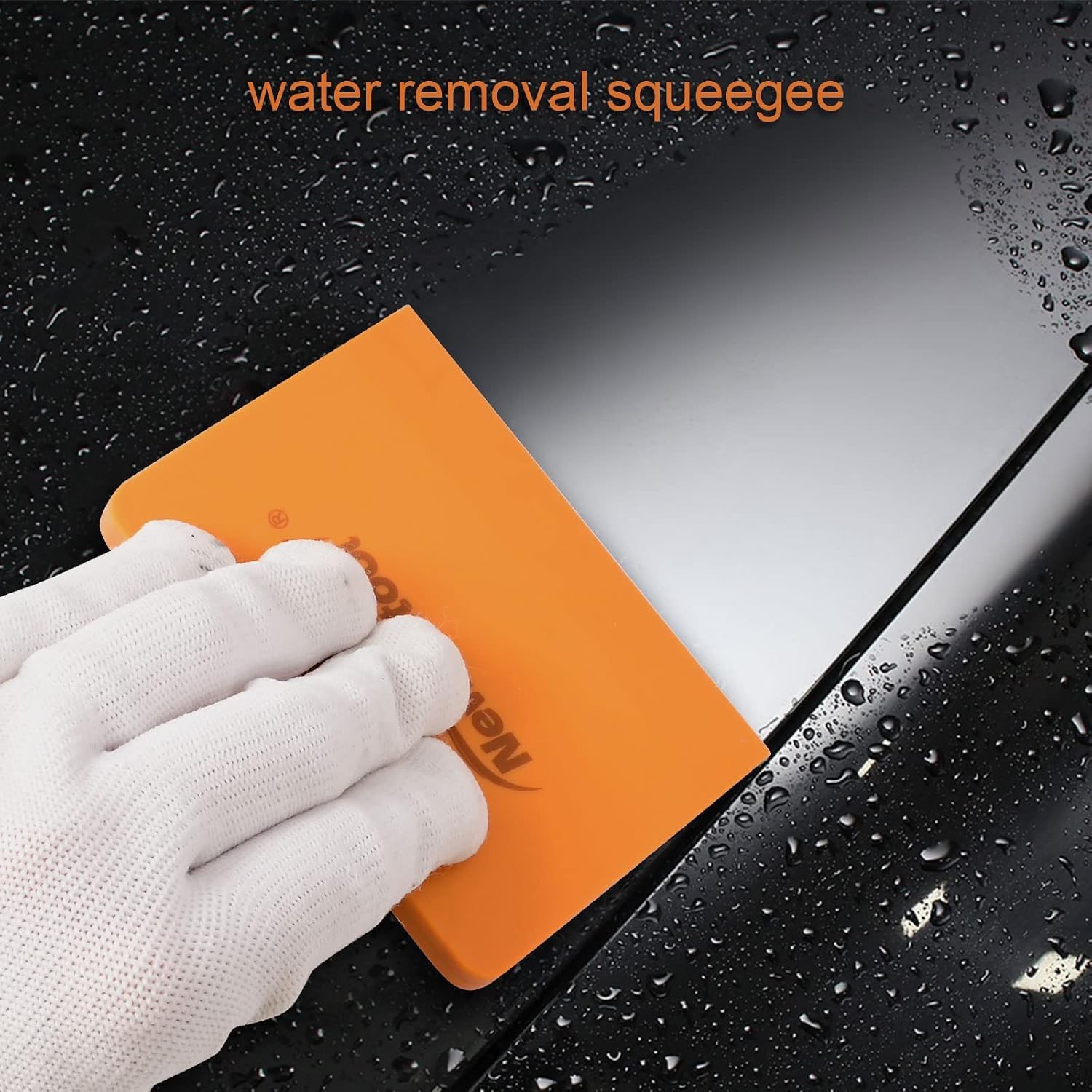 Soft Silicone Small Squeegee for Vinyl, 2 PCS PPF Tools Window Tinting
