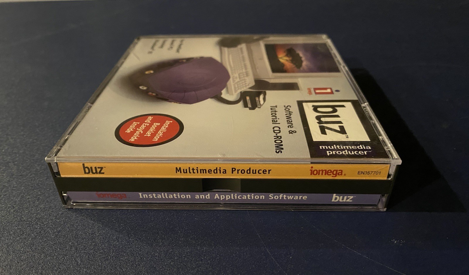IOMega Buz Multimedia Producer CD-ROMs Installation & Applications Software Only