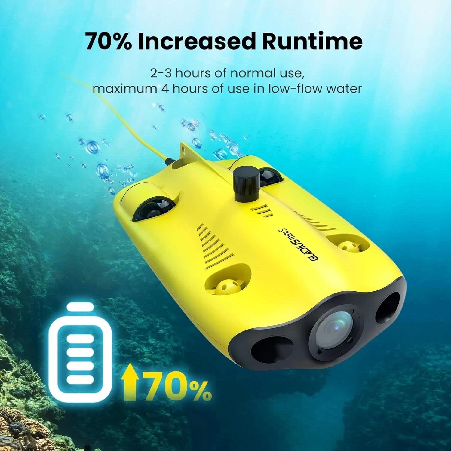 Chasing Gladius Mini S - Underwater Drone ROV - 4K UHD Camera