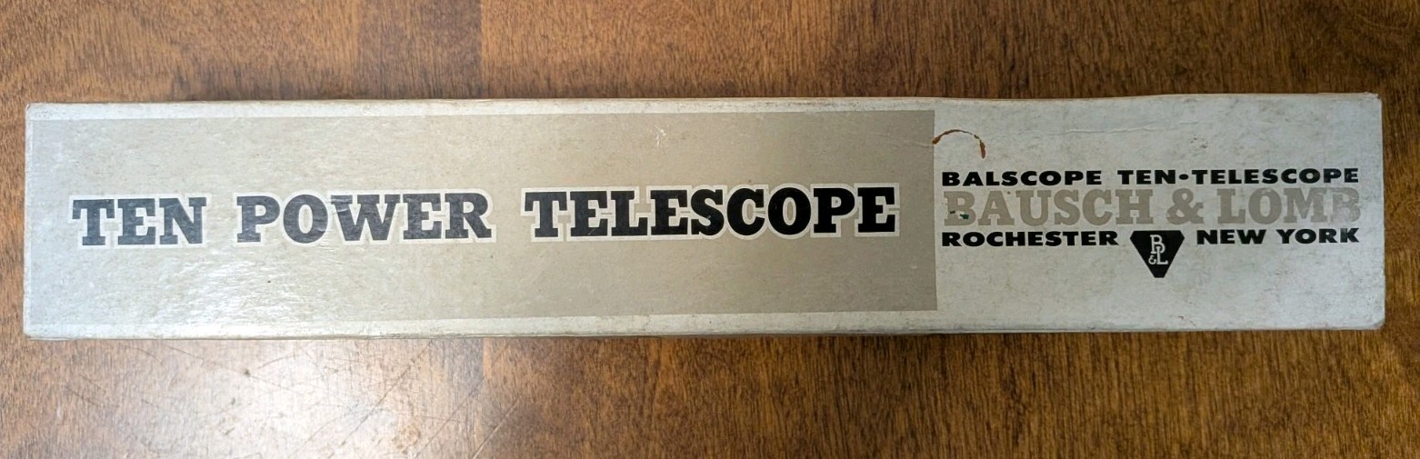 Bausch & Lomb Ten Power Telescope - Compact and Portable