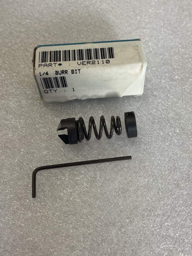 Vernon 1/4" Burr Bit 120° 2 fl
