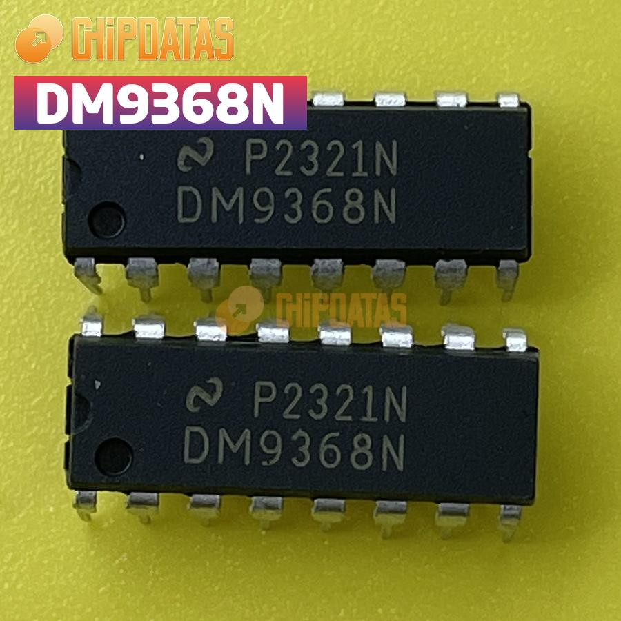 NS/Fairchild DM9368N 10pcs DM9368 7-Segment Decoder/Driver/Latch DIP-16