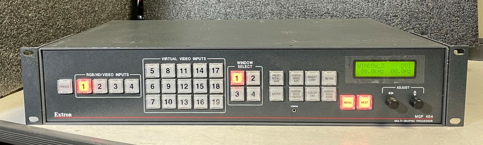 Extron MGP 464 DI Multi-Graphic Processor V4.16