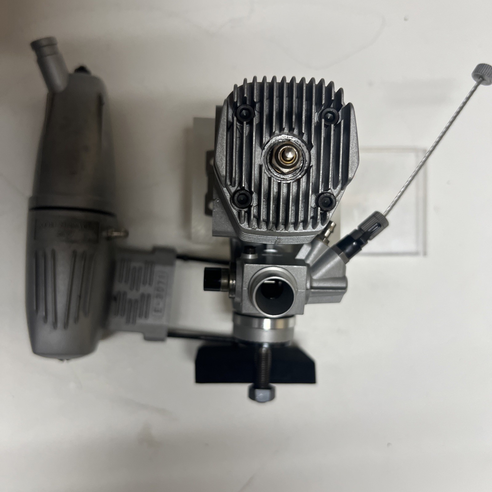 OS 55 AX WITH MUFFLER AIRPLANE ENGINE