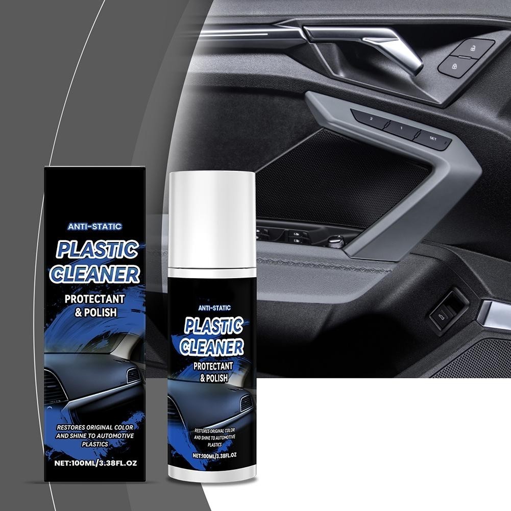 Car interior cleaning, plastic trim protection