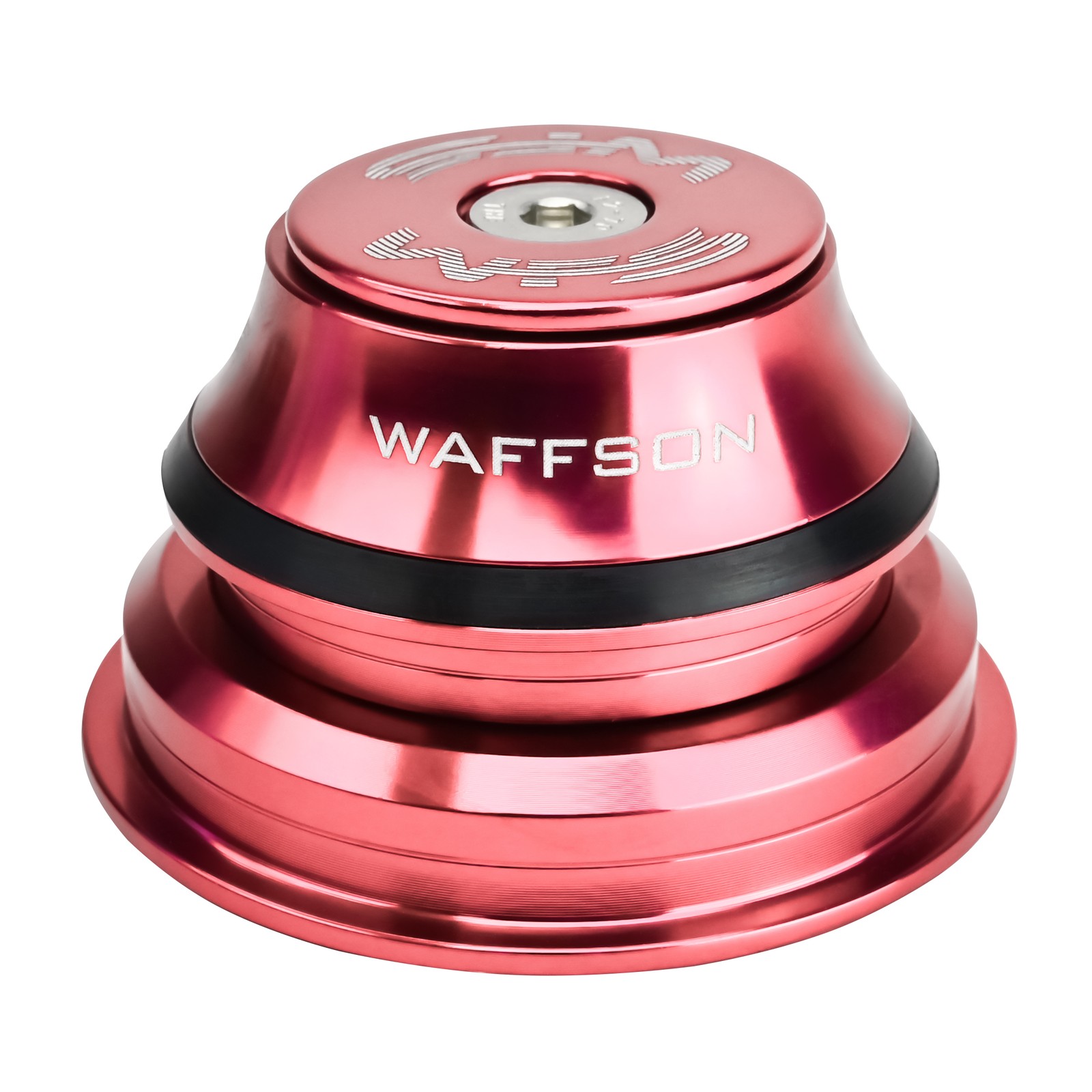 WFS HY875 1-1/8-1-1/2 Semi-Integrated Threadless Headset ,15.4mm Top Rose Gold