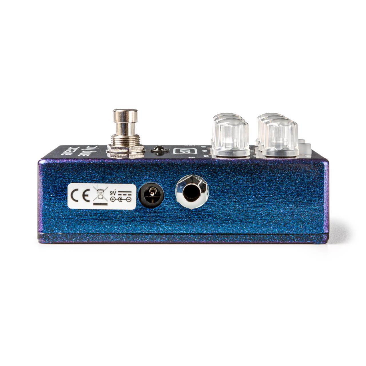 MXR M-306 Poly Blue Octave pedal w/ ECB003 9v adapter