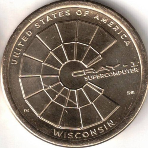 2026-P $1 Coin for American Innovation Wisconsin Series Coin!
