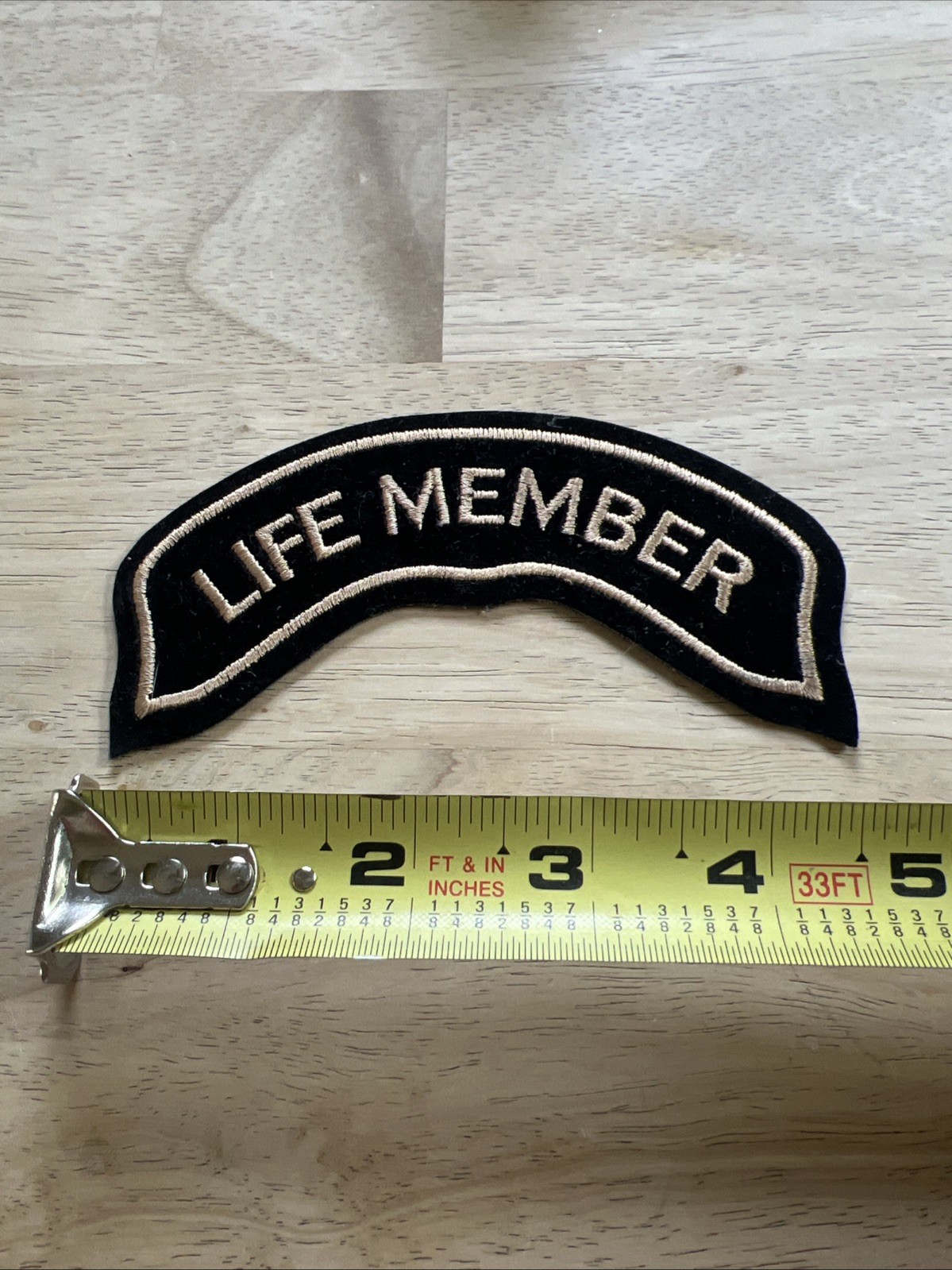 Harley Davidson Life Member Embroidered Patch
