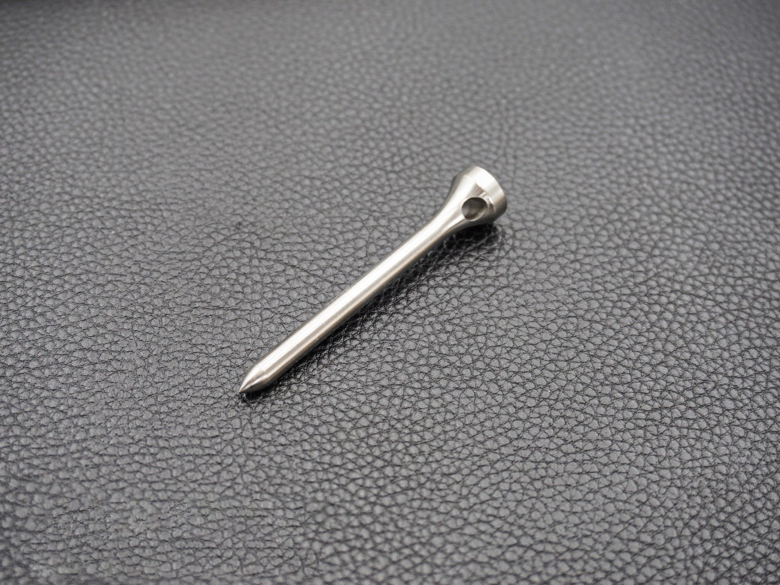 PTS Professional Tee Solid Titanium Alloy Golf Tee 2 3/4" 70mm Keychain EDC Tool
