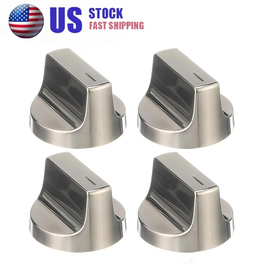 W11517331 for Whirlpool Electric Range Knobs Replace W10850027 W11117415 (4pcs)