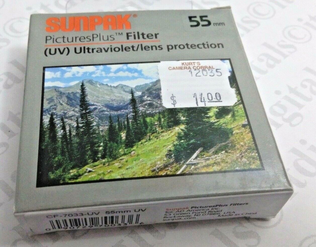 55mm UV Ultraviolet Lens Protection Filter Safety Protector 55 mm CF-7033-UV New