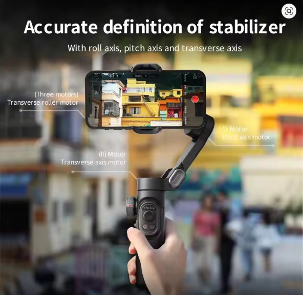 3-Axis Handheld Gimbal Stabilizer SmartXE for Smartphone for iPhone Android