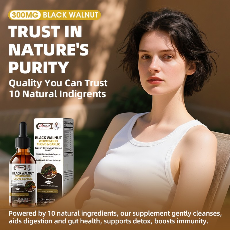 Parasite Cleanse Tincture/Extract-Wormwood, Black Walnut Hull, Clove 4oz