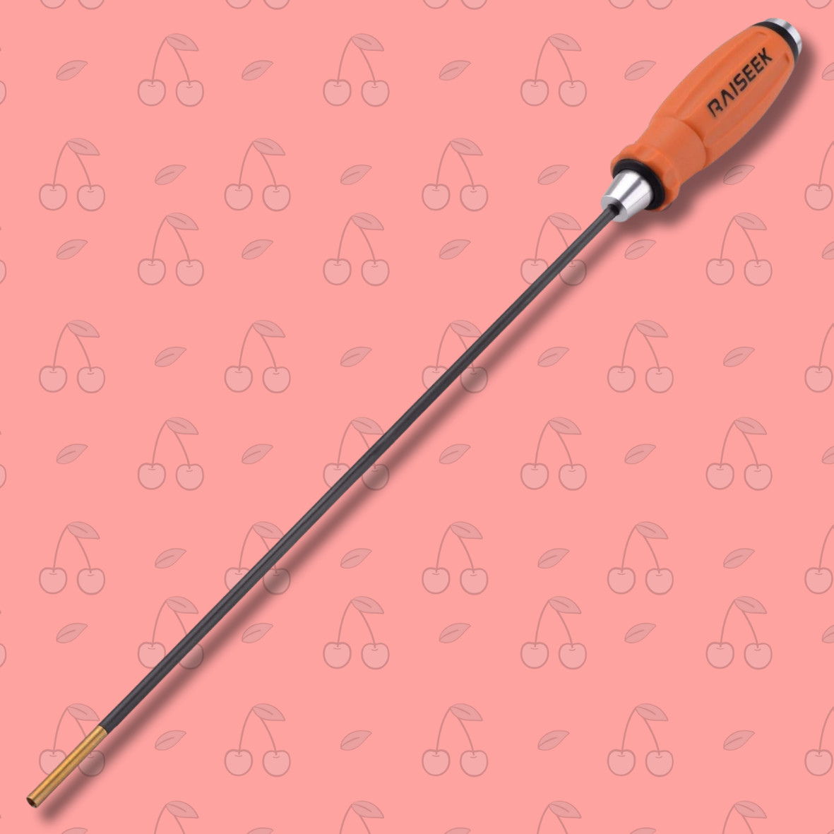 Gun Cleaning Rod 1 Piece Carbon Fiber 36 Inch, Pistol Rifle Cleaning Rod