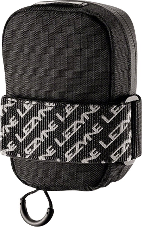 Road Caddy - Lezyne Road Caddy Saddle Bag Single Strap Compact: Black - Seat Bag