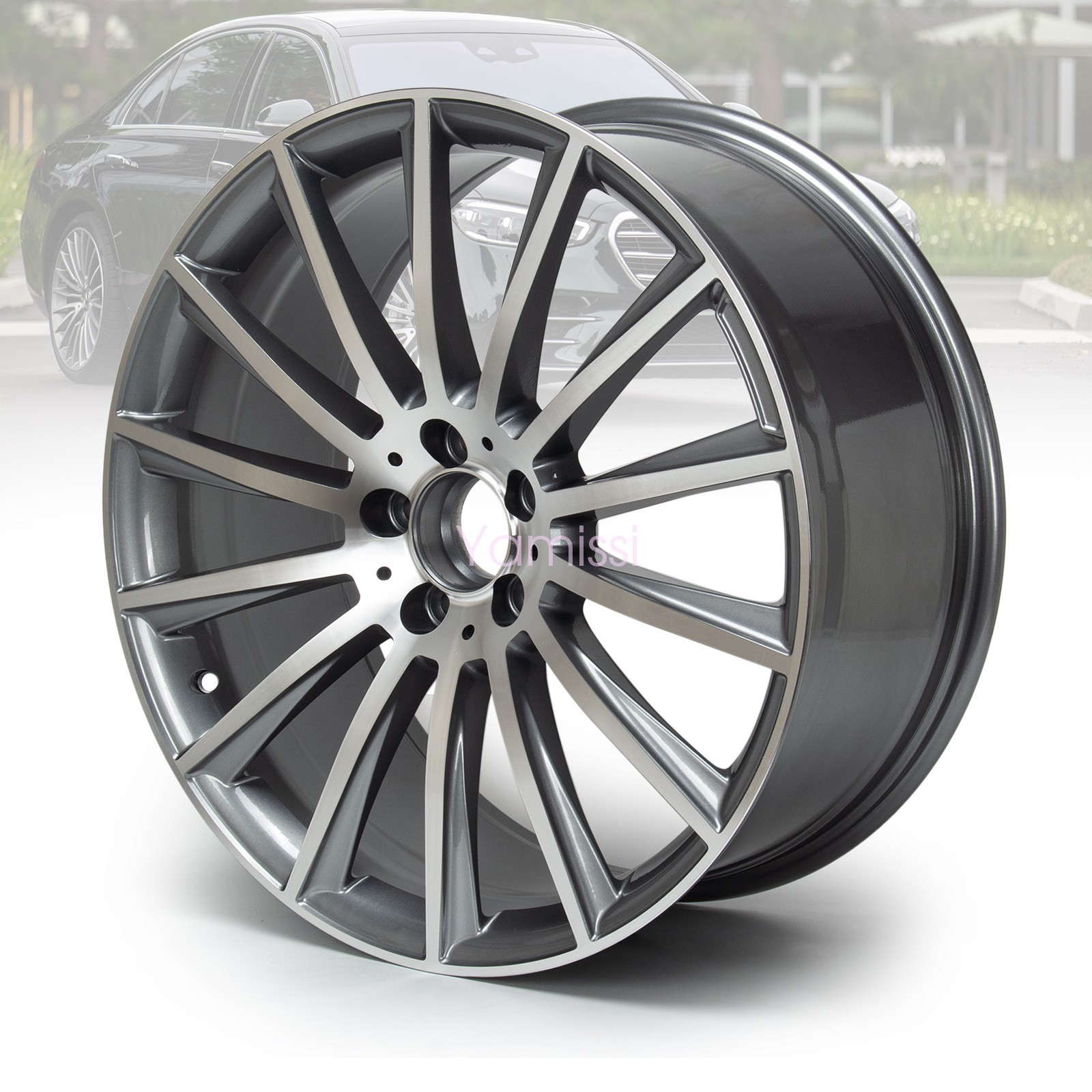 20" AMG Style Wheel Rim 20x8.5" OEM Quality For Mercedes S500 S550 S-Class Model