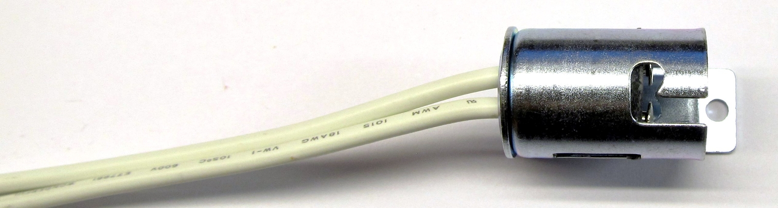 Bayonet Bulb Socket, BA15d base (1076, 1176 etc.), 1-hole Flange (parallel)