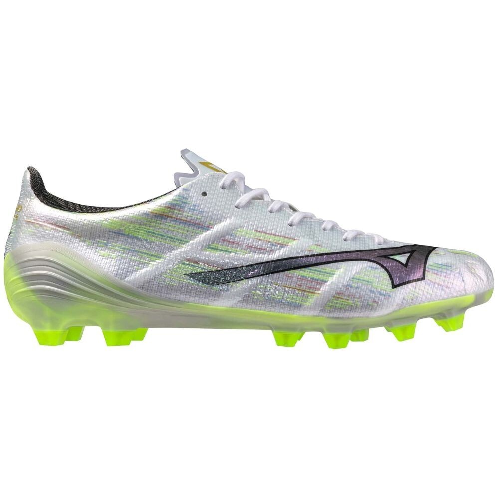 MIZUNO ALPHA II ELITE P1GA2562 09 White × Black Iridescent New in Box from Japan
