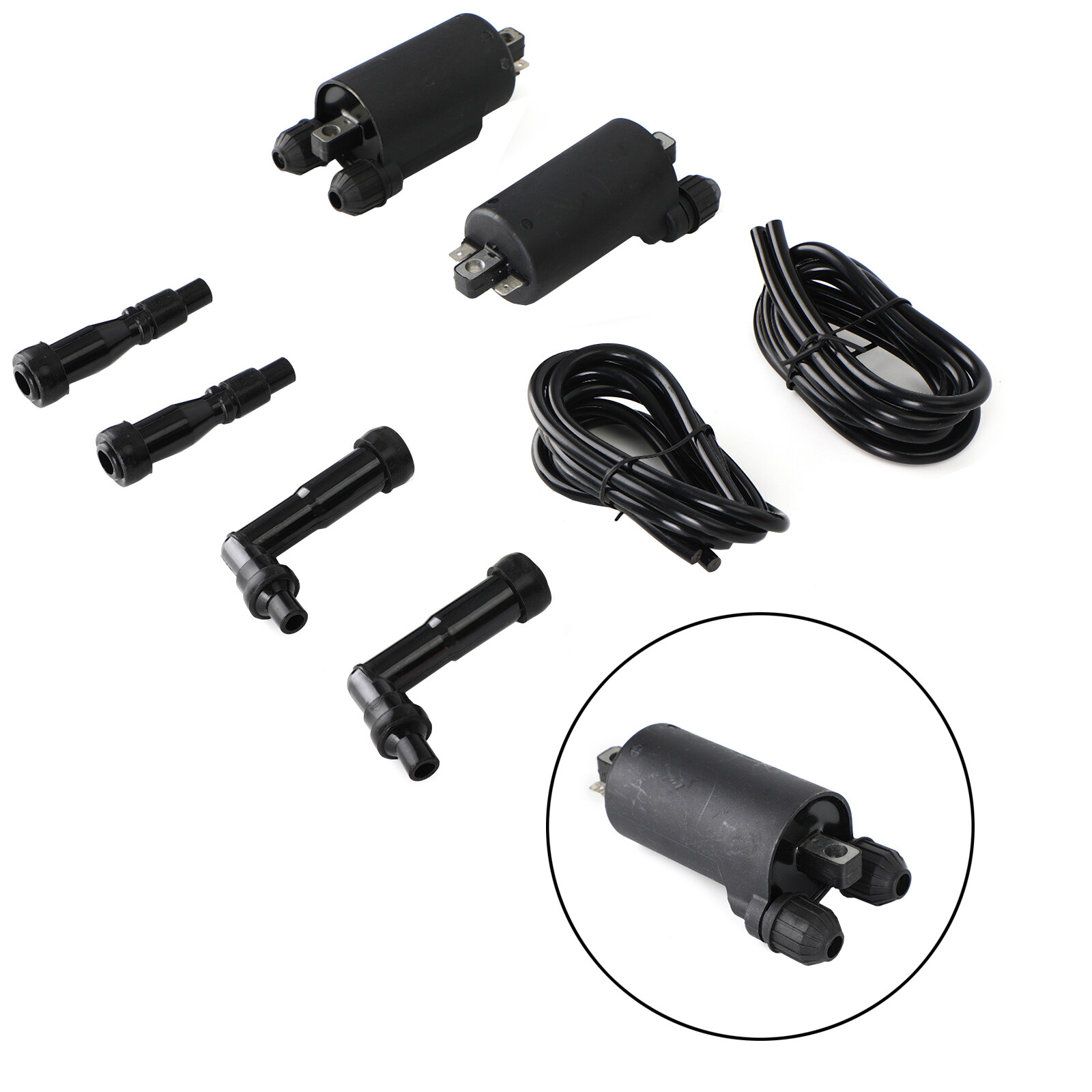 Ignition Coils Caps and Wire for Honda CB750C CB750F CB900C CB900F CB1100F US