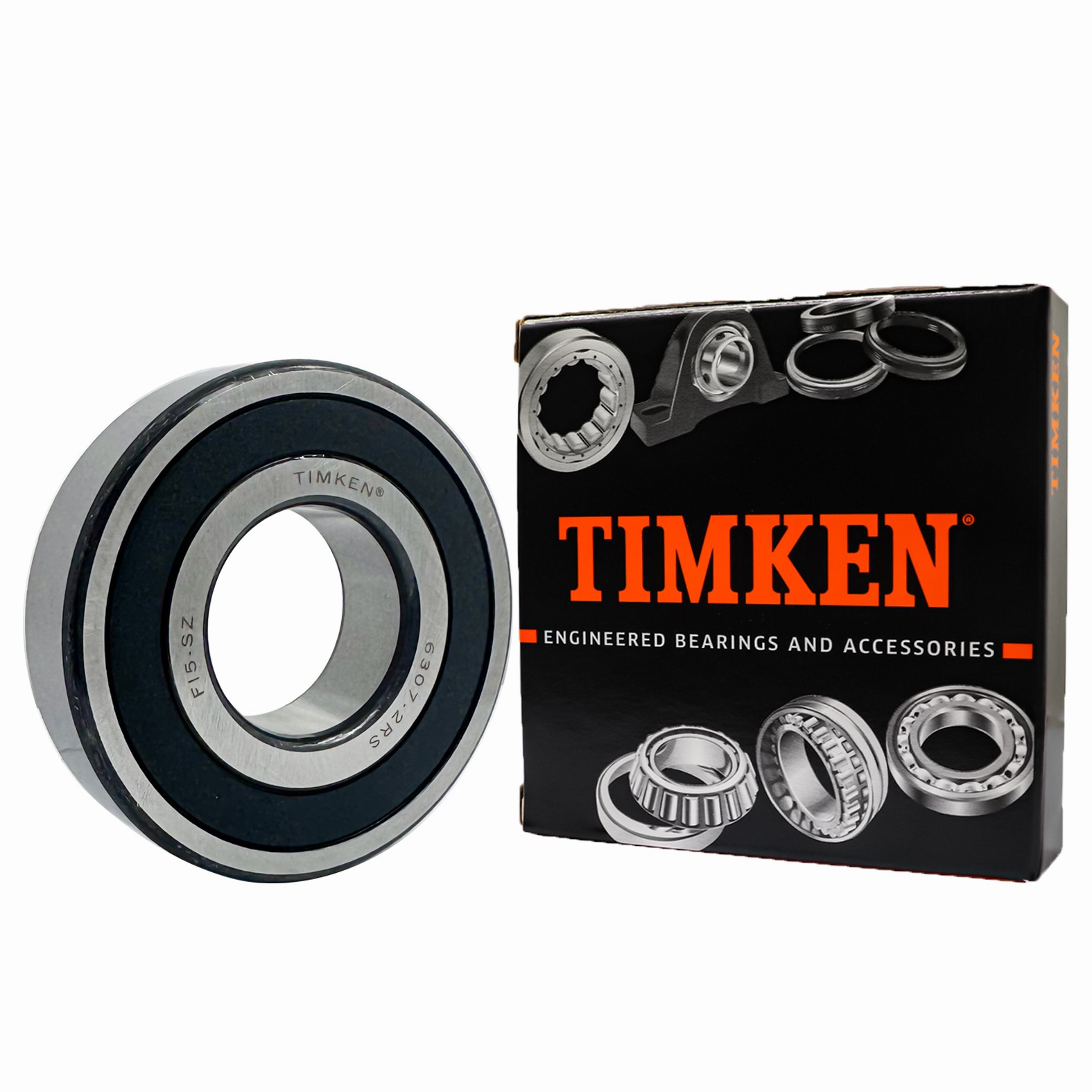 USA Brand TIMKEN 6307-2RS 35X80X21MM Double Rubber Seal Ball Bearings 6307RS