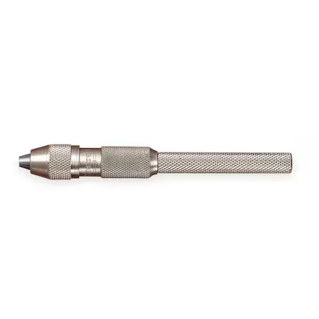 Starrett 162D Pin Vise, 0.115-0.187 In, Nickel Plated